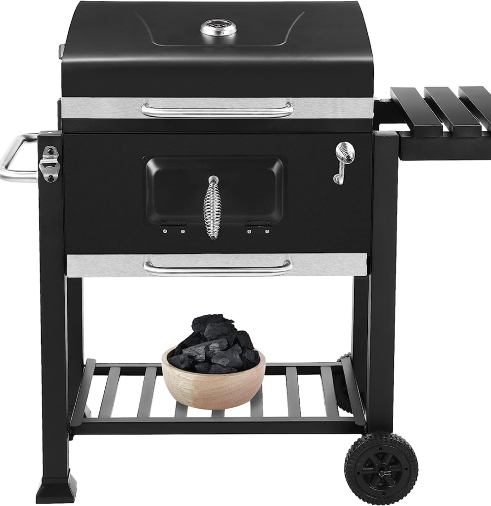 parrilla argentina a carbon vegetal